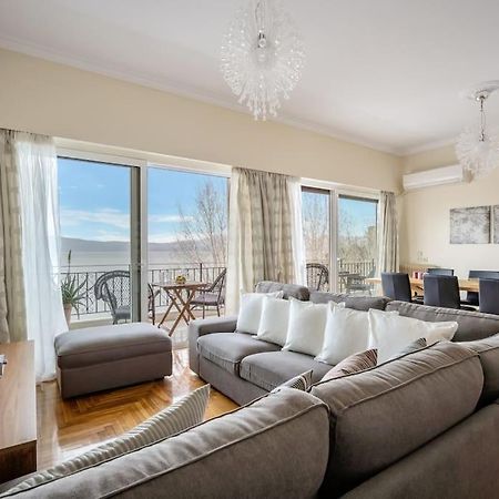 Bright Central Apartment With Splendid Sea View! Chalkís Eksteriør bilde