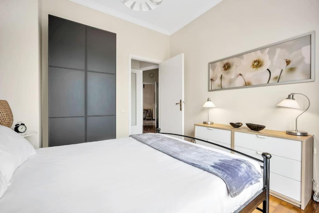 Bright Central Apartment With Splendid Sea View! Chalkís Eksteriør bilde
