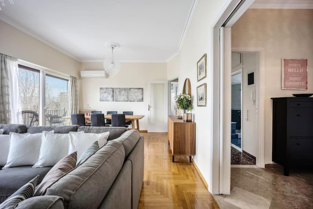 Bright Central Apartment With Splendid Sea View! Chalkís Eksteriør bilde