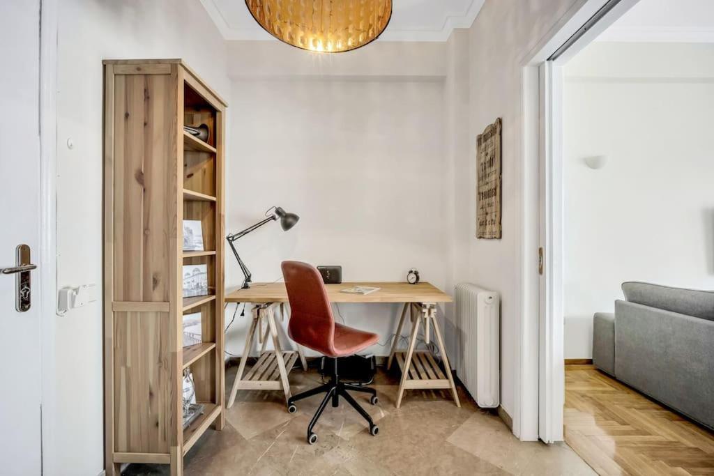 Bright Central Apartment With Splendid Sea View! Chalkís Eksteriør bilde