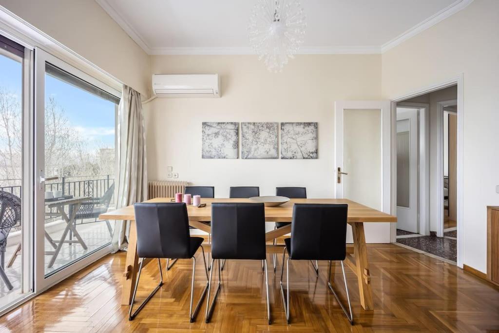 Bright Central Apartment With Splendid Sea View! Chalkís Eksteriør bilde